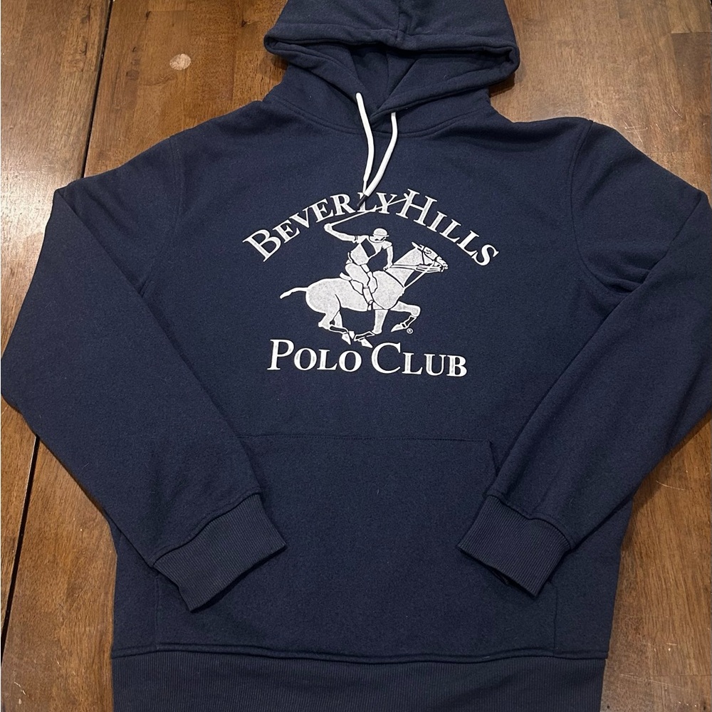 Beverly Hills Polo Club Dark Blue Hoodie for Men